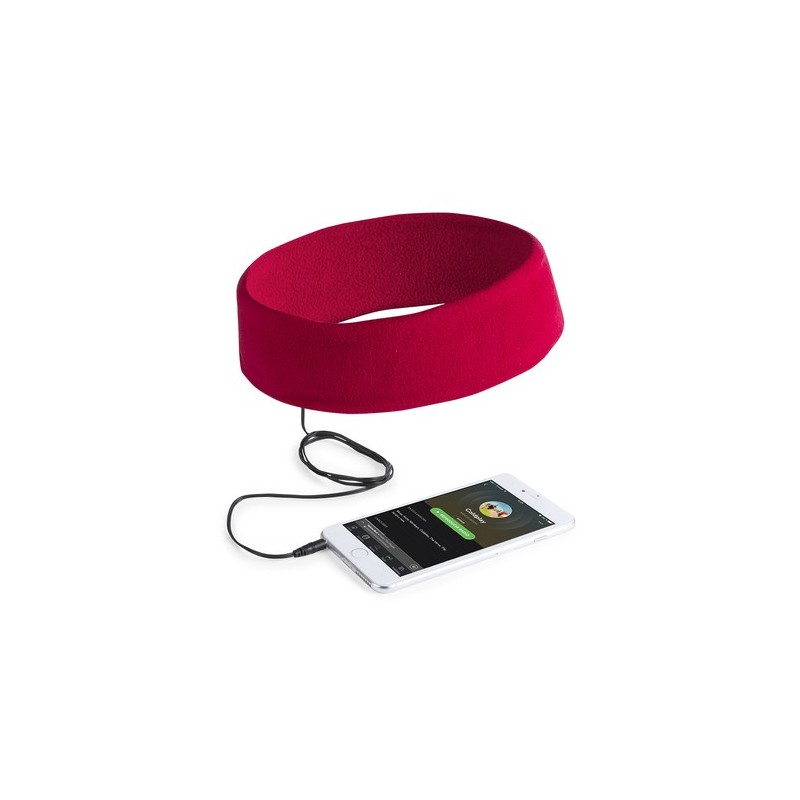 Écouteurs personnalisés audio confortables élégants pas cher Markiz Matières : polaire Couleurs : bleu livraison express 24h 48h