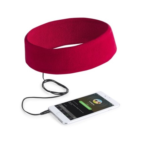 Écouteurs personnalisés audio confortables élégants pas cher Markiz Matières : polaire Couleurs : bleu livraison express 24h 48h