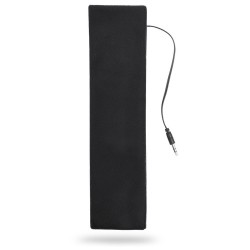 Écouteurs personnalisés audio confortables élégants pas cher Markiz Matières : polaire Couleurs : bleu cadeau entreprise pas che
