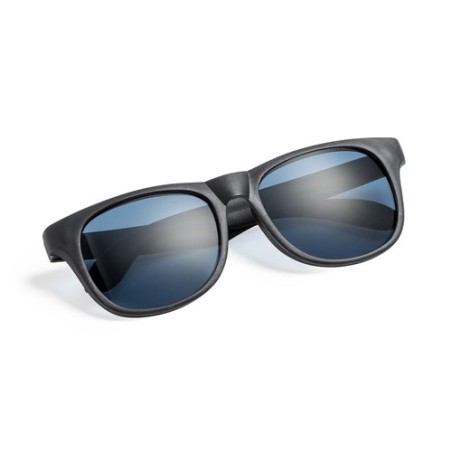 Lunettes de Soleil Personnalisées Éco-responsables - Malter Couleurs : noir objet promotionnel éco-responsable