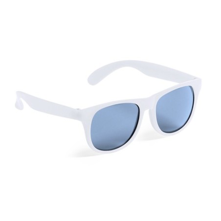 Lunettes de Soleil Personnalisées Éco-responsables - Malter Couleurs : rouge marquage couleur éclatante
