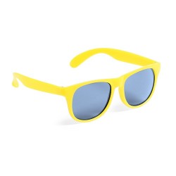 Lunettes de Soleil Personnalisées Éco-responsables - Malter Couleurs : blanc personnalisable avec votre logo