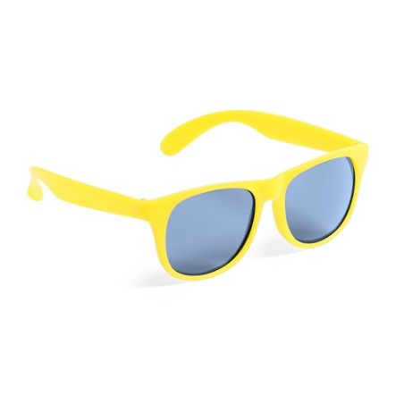 Lunettes de Soleil Personnalisées Éco-responsables - Malter Couleurs : jaune goodies publicitaire événementiel
