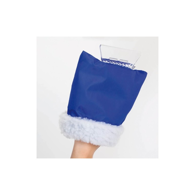 Gratte-Glace  personnalisé Dasha Matières : polyester Couleurs : blanc personnalisable avec votre logo