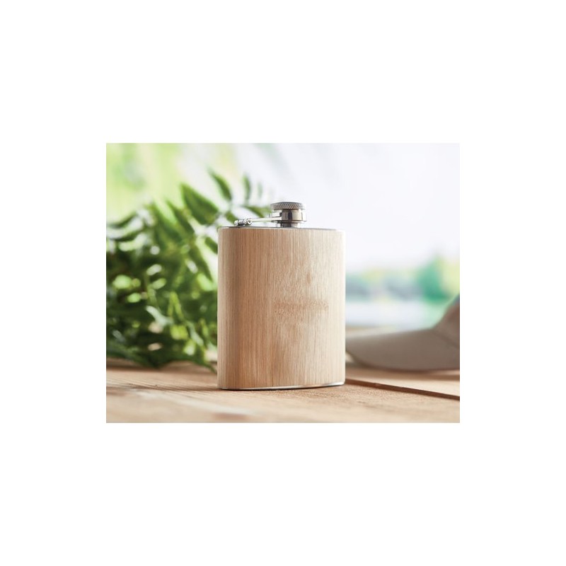 Flasque en Bambou 170ml HIPHIP - Élégance Écologique