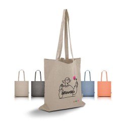 Tote Bag Éco-responsable en 100% Coton Recyclé Personnalisé pas cher