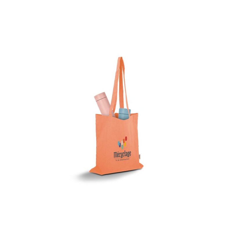 Tote Bag Éco-responsable en 100% Coton Recyclé Personnalisé pas cher personnalisation rapide en France