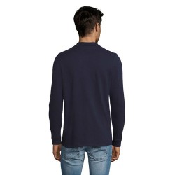 Polo Homme Personnalisable 100% Coton Éco-responsable | SOL'S Perfect 180 Taille textile : L Couleurs : french navy objet public