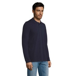 Polo Homme Personnalisable 100% Coton Éco-responsable | SOL'S Perfect 180 Taille textile : 3XL Couleurs : french navy cadeau cli
