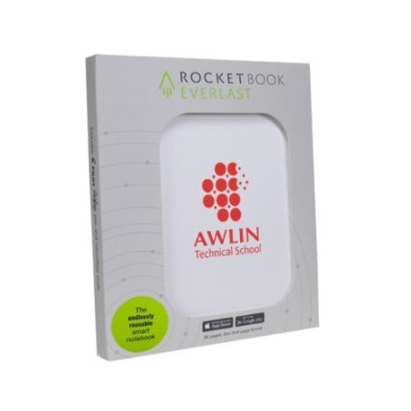 Carnet Réutilisable et Connecté Personnalisé Éco-responsable A5 - Rocketbook® Core Matières : plastique Couleurs : noir nombre d