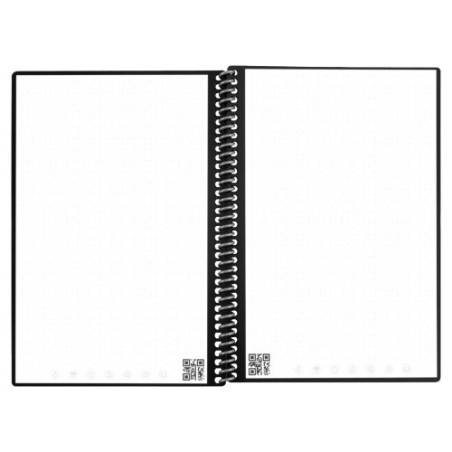 Carnet Réutilisable et Connecté Personnalisé Éco-responsable A5 - Rocketbook® Core Matières : plastique Couleurs : blanc nombre 