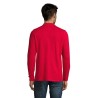 Polo Homme Personnalisable 100% Coton Éco-responsable | SOL'S Perfect 180 Taille textile : S Couleurs : rouge impression haute d