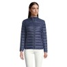 Doudoune Chic Éco-responsable Personnalisée Femme 380T | WILSON Taille textile : L Couleurs : french navy