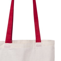 Sac en Coton Personnalisé de Shopping Fuzox Matières : coton Couleurs : rouge impression logo haute qualité
