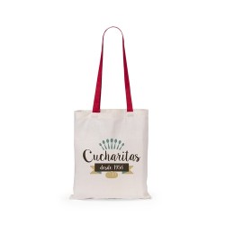 Sac en Coton Personnalisé de Shopping Fuzox Matières : coton Couleurs : bleu objet promo petit budget