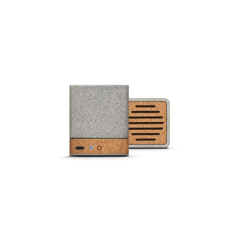 Enceinte Bluetooth Sans Fil Éco-responsable en Liège et RPET - Personnalisée pas cher goodies publicitaire événementiel