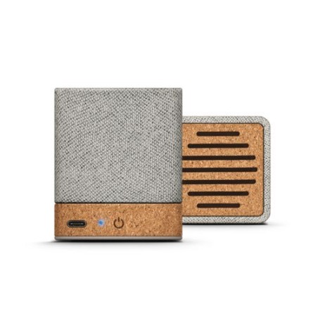 Enceinte Bluetooth Sans Fil Éco-responsable en Liège et RPET - Personnalisée pas cher goodies publicitaire événementiel