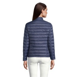 Doudoune Chic Éco-responsable Personnalisée Femme 380T | WILSON Taille textile : XL Couleurs : french navy cadeau affaires éléga