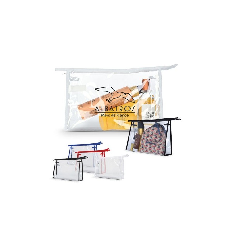Trousse de Toilette Transparente