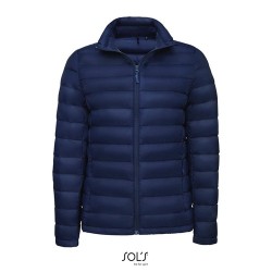 Doudoune Chic Éco-responsable Personnalisée Femme 380T | WILSON Taille textile : XXL Couleurs : french navy cadeau affaires élég