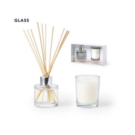Set Aromatique Personnalisé – Bougie et Diffuseur Hanks