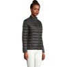 Doudoune Chic Éco-responsable Personnalisée Femme 380T | WILSON Taille textile : S Couleurs : noir marquage laser ultra précis