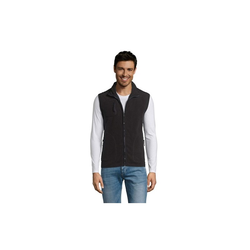 Gilet Polaire Unisexe Confortable et Stylé 320g | SOL'S NORWAY Taille textile : 3XL Couleurs : noir goodies publicitaire durable