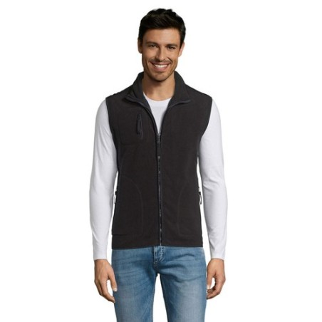 Gilet Polaire Unisexe Confortable et Stylé 320g | SOL'S NORWAY Taille textile : 3XL Couleurs : noir goodies publicitaire durable