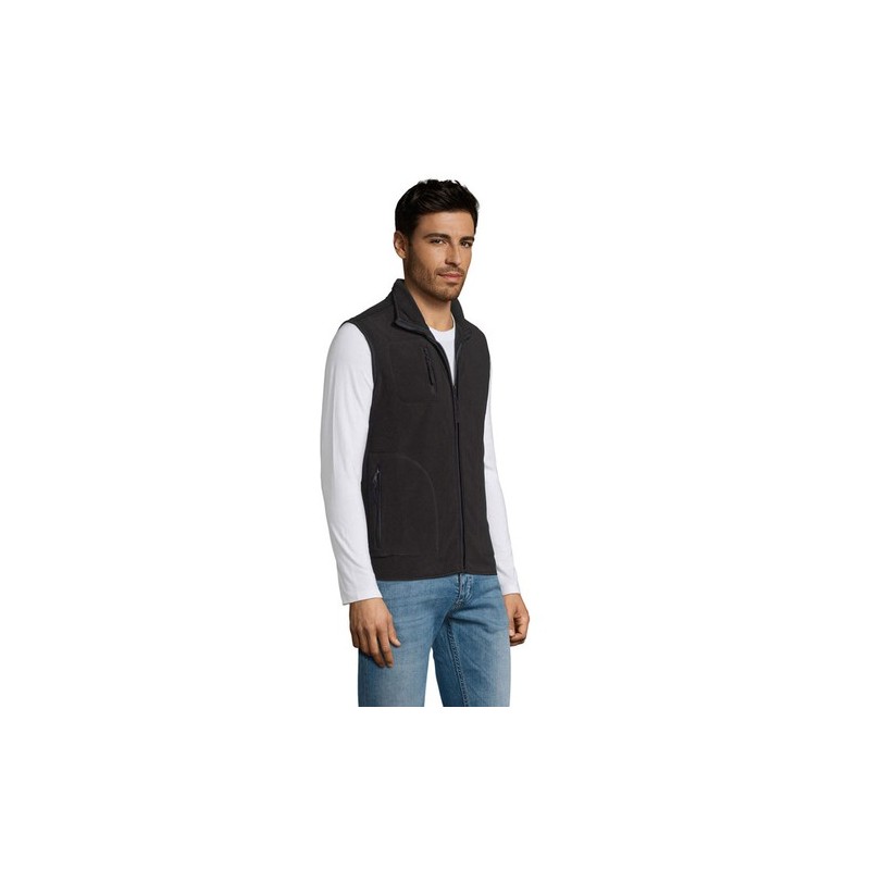 Gilet Polaire Unisexe Confortable et Stylé 320g | SOL'S NORWAY Taille textile : 3XL Couleurs : noir goodies personnalisé en stoc