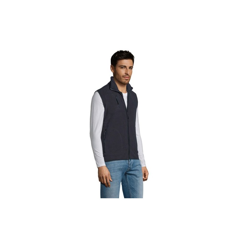 Gilet Polaire Unisexe Confortable et Stylé 320g | SOL'S NORWAY Taille textile : 5XL Couleurs : bleu marine objet publicitaire ro