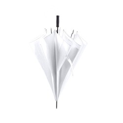 Parapluie XL Personnalisé et Publicitaire Panan Matières : polyester Couleurs : blanc impression haute définition