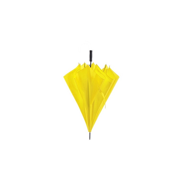 Parapluie XL Personnalisé et Publicitaire Panan Matières : polyester Couleurs : rouge marquage laser ultra précis