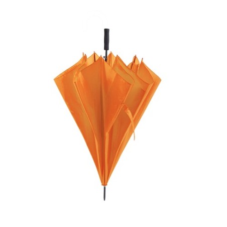 Parapluie XL Personnalisé et Publicitaire Panan Matières : polyester Couleurs : rouge marquage laser ultra précis