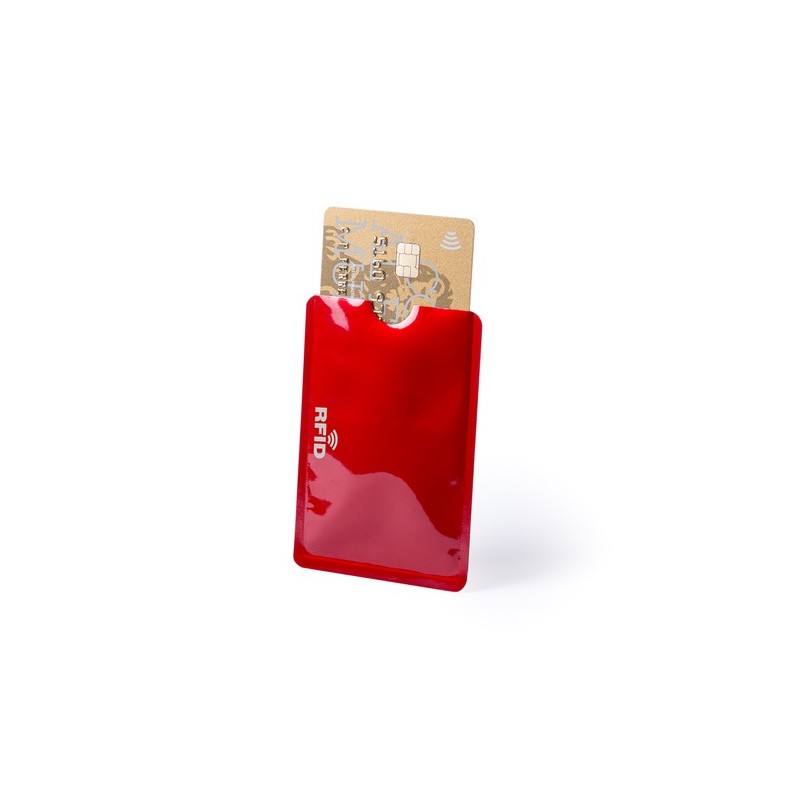 Porte-Cartes Élégant et Personnalisé RFID Becam Matières : aluminium Couleurs : blanc livraison express 24h 48h