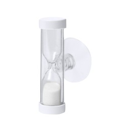 Sablier Pratique Personnalisé pas cher - Accessoire Maison Siapax Couleurs : blanc