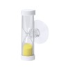 Sablier Pratique Personnalisé pas cher - Accessoire Maison Siapax Couleurs : blanc objet promo petit budget