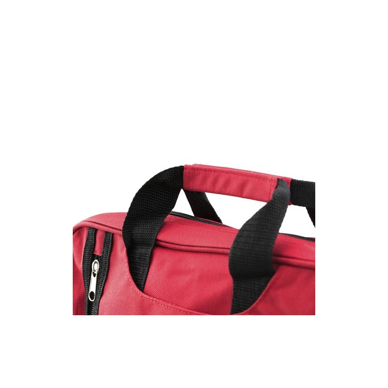 Sacoche Publicitaire Éco-responsable Porte-Documents Amazon Matières : polyester Couleurs : rouge goodies publicitaire événement