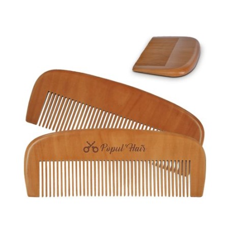 Peigne en Bois Personnalisé Éco-responsable - Pour Votre Marque