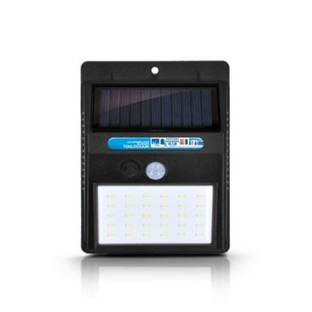 Lampe Solaire Éco-responsable 30 LED avec Détecteur de Mouvement - Personnalisé cadeau entreprise pas cher