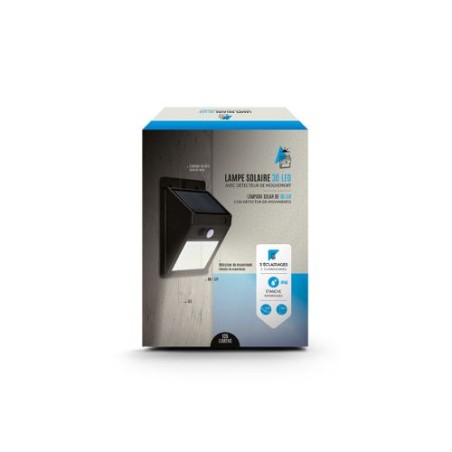 Lampe Solaire Éco-responsable 30 LED avec Détecteur de Mouvement - Personnalisé impression haute définition