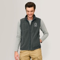 Gilet Polaire Unisexe Confortable et Stylé 320g | SOL'S NORWAY Taille textile : XL Couleurs : anthracite personnalisable avec vo