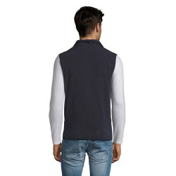 Gilet Polaire Unisexe Confortable et Stylé 320g | SOL'S NORWAY Taille textile : 3XL Couleurs : bleu marine marquage couleur écla