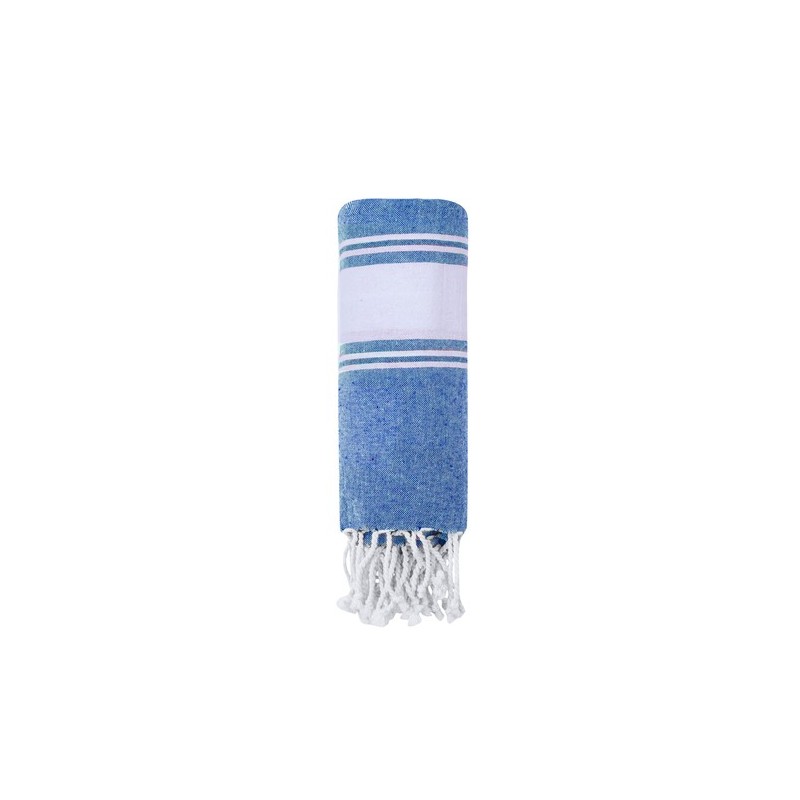Paréo Serviette Personnalisé 100% Coton Recyclé - Lainen Matières : coton recyclé Couleurs : marron objet promotionnel éco-respo
