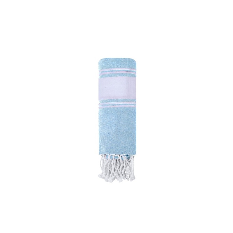 Paréo Serviette Personnalisé 100% Coton Recyclé - Lainen Matières : coton recyclé Couleurs : gris goodies personnalisé en stock