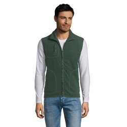 Gilet Polaire Unisexe Confortable et Stylé 320g | SOL'S NORWAY Taille textile : S Couleurs : vert sapin objet promotionnel éco-r