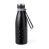 Bouteille Isotherme Thermique Éco-responsable 550 ml Hexor Matières : acier inoxydable Couleurs : argenté cadeau client original