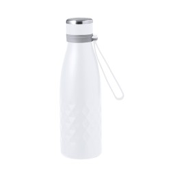 Bouteille Isotherme Thermique Éco-responsable 550 ml Hexor Matières : acier inoxydable Couleurs : argenté cadeau entreprise pas 