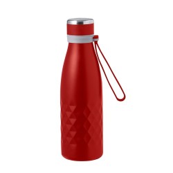 Bouteille Isotherme Thermique Éco-responsable 550 ml Hexor Matières : acier inoxydable Couleurs : noir objet promotionnel éco-re
