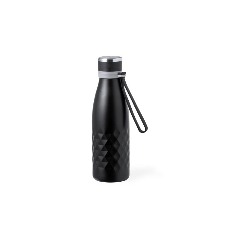 Bouteille Isotherme Thermique Éco-responsable 550 ml Hexor Matières : acier inoxydable Couleurs : blanc objet publicitaire robus