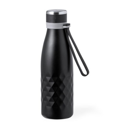 Bouteille Isotherme Thermique Éco-responsable 550 ml Hexor Matières : acier inoxydable Couleurs : blanc objet publicitaire robus